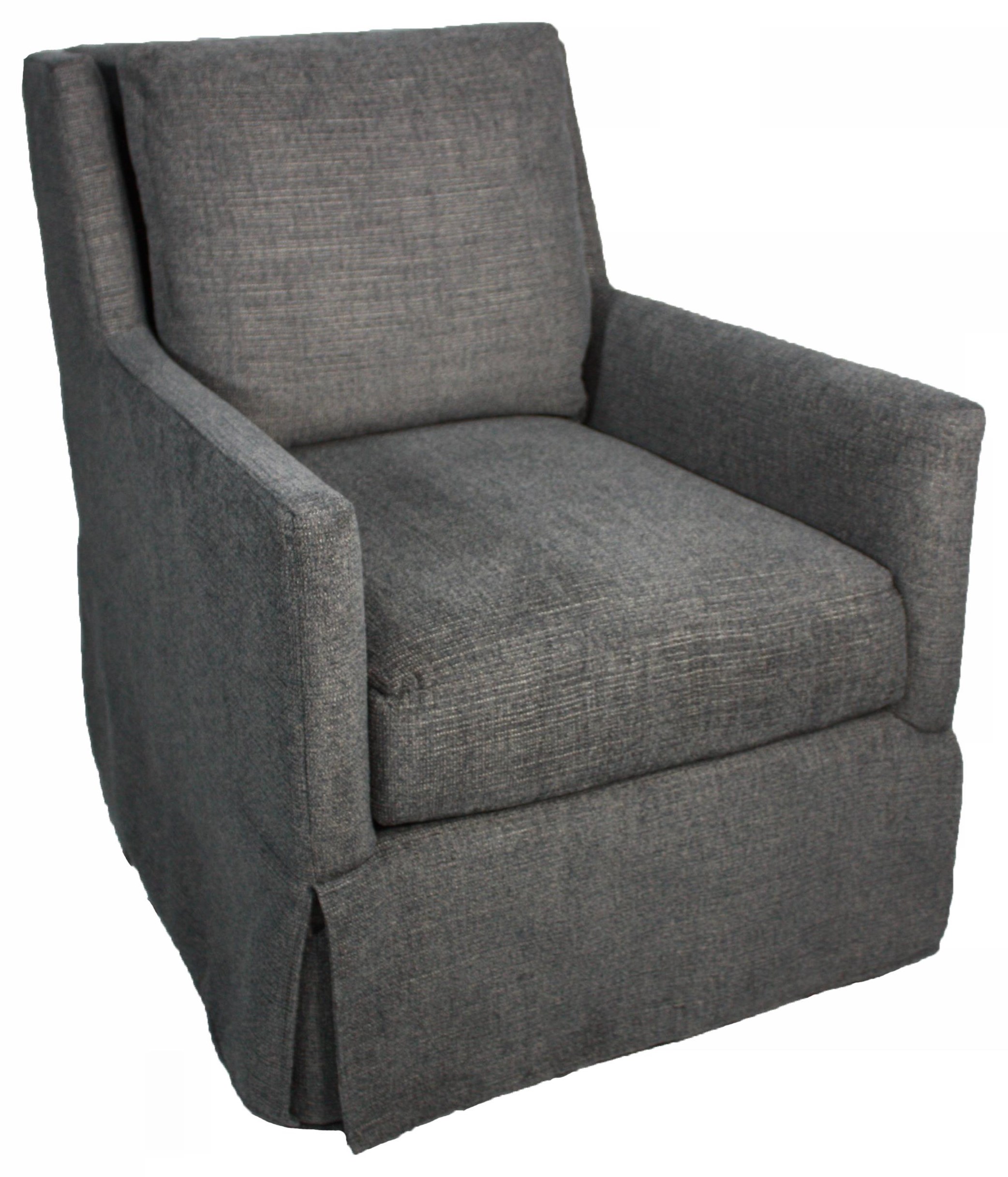 Bassett Cole 1232-05 Thin Track Arm Swivel Chair | Esprit Decor Home